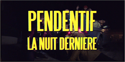 Avec Pendentif, découvrez road-movie musical nuit Dernière
