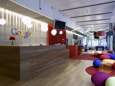 Les bureaux de Google à Zurich