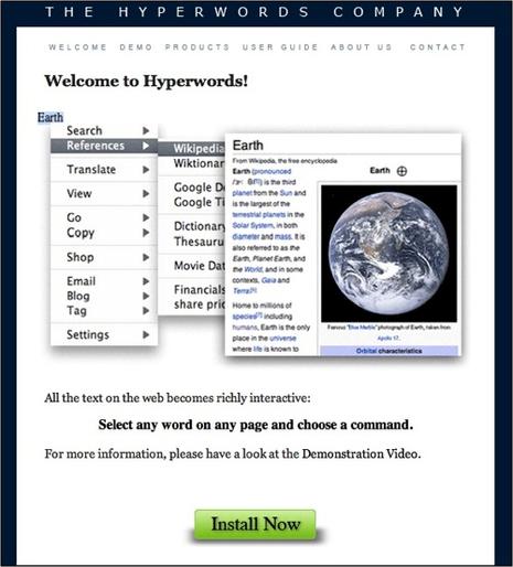 Hyperwords, un super clic droit pour FireFox