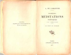 Lamartine : Les fleurs