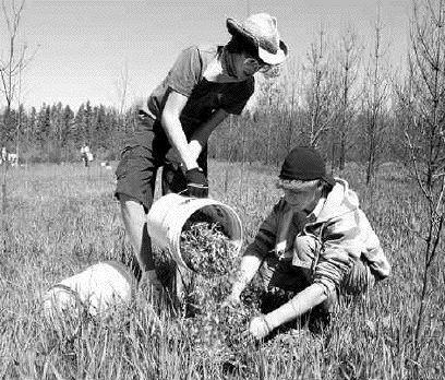 Les étudiants, le support de com’ green