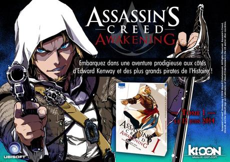 Ubisoft® et Ki-oon annoncent le premier manga Aassassin's Creed® en France