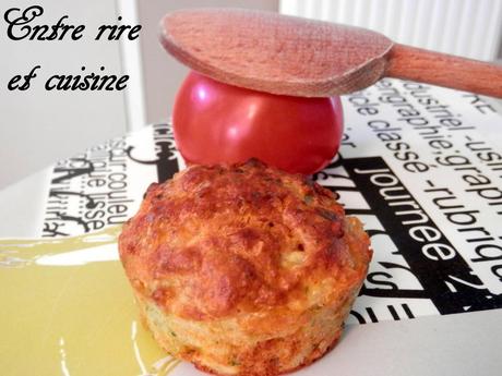 Muffins salés Thon / Crevettes à l'Abondance + Mise à l'honneur