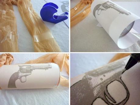 DIY : collants tatoués