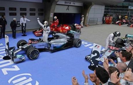 Le GP de Chine pour Lewis Hamilton [F1]