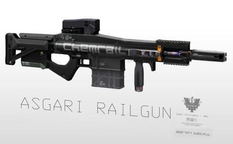 new railgun 02 Les armes futuristes dessinées par Aaron Beck