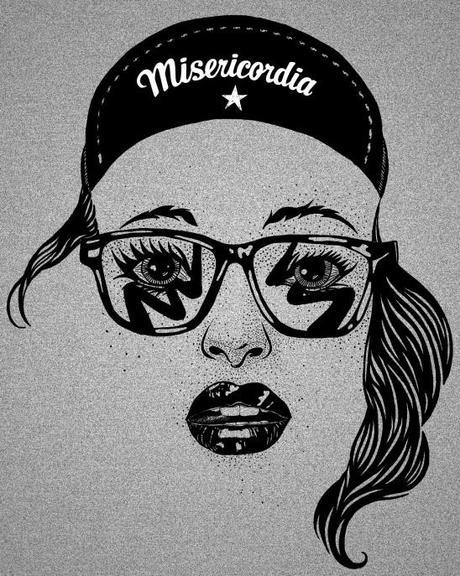 Graphic Cyclist Misericordia tee-shirt line of summer 2014