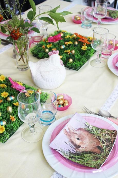 joyeuses pâques,sweet table pâques,décoration table de pâques