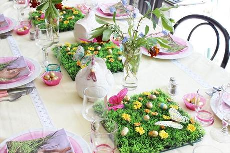 joyeuses pâques,sweet table pâques,décoration table de pâques