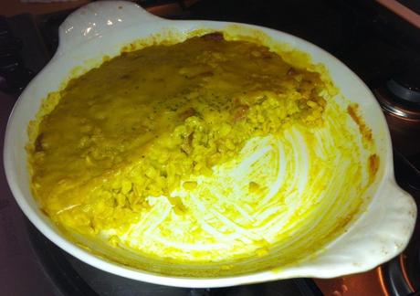 Blésotto à la crème de curry