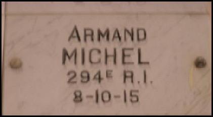 Armand MICHEL, un Rémois dans la Grande Guerre