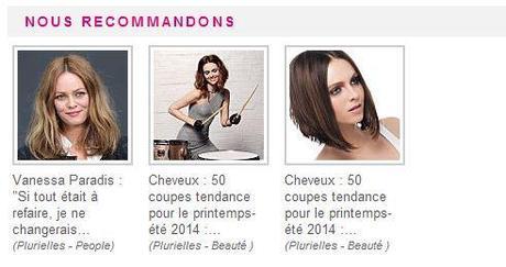 plurielles La recommandation sur les sites féminins