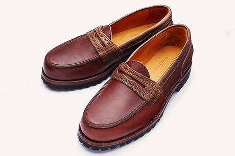 FREE & EASY X PADRONE – S/S 2014 – RUGGED PENNY LOAFER 2TONE
