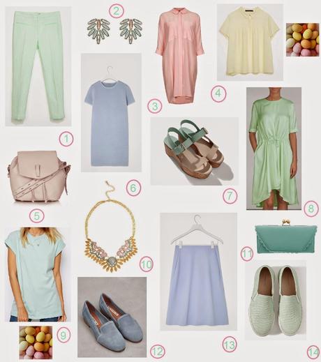 SHOPPING LIST: PASTEL