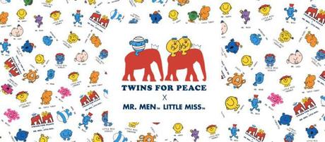 Mode : Twins for Peace x Mr Men & Little Miss