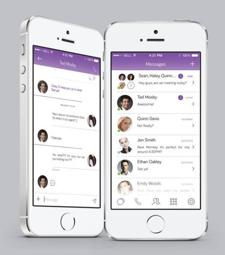 L'App Viber sur iPhone adopte enfin le design iOS 7
