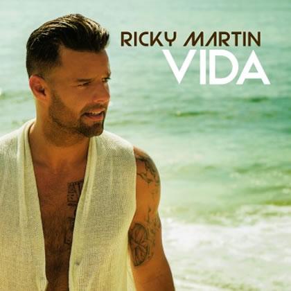 Ricky Martin pochette Vida - DR