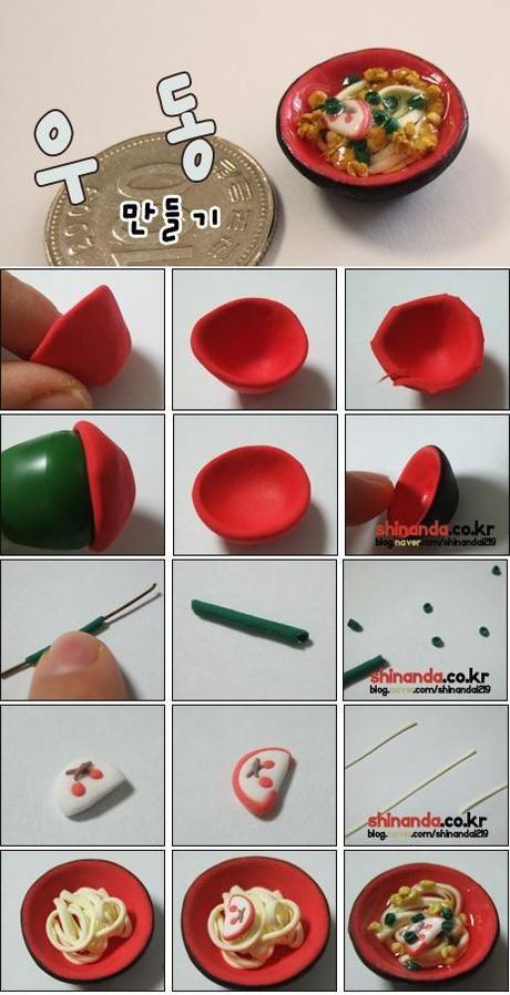 bol de soupe asiatique fimo