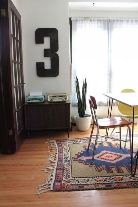 Chifrres dans la deco