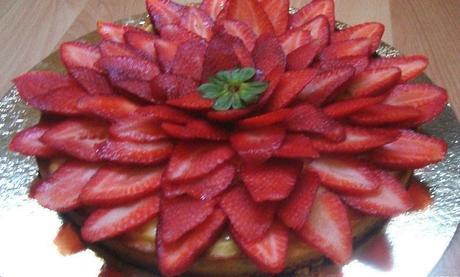 tarte aux fraises!