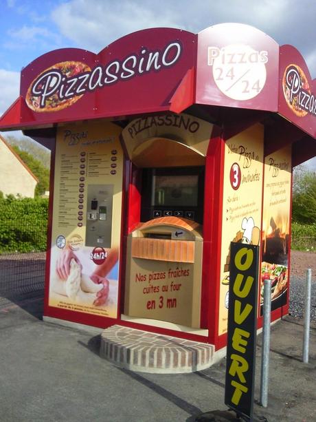 J'ai testé le distributeur de pizza