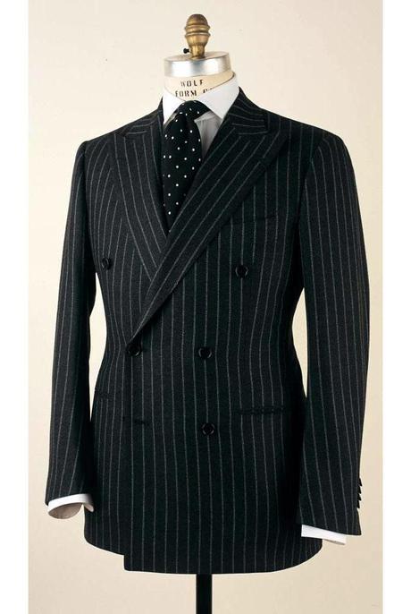 double breasted suit cesare attolini Veste croisée transformable