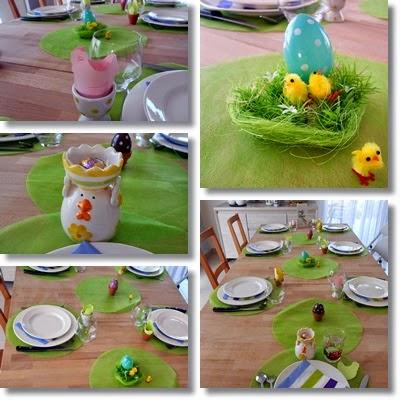 Ma table de Pâques 2014