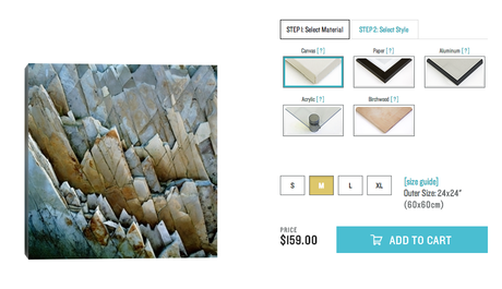 Vous pouvez maintenant accrocher les plus belles photos de Getty Images à vos murs 