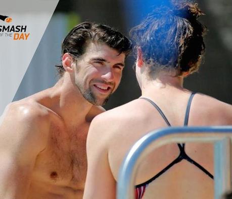 Phelps, heureux comme un poisson dans l’eau!