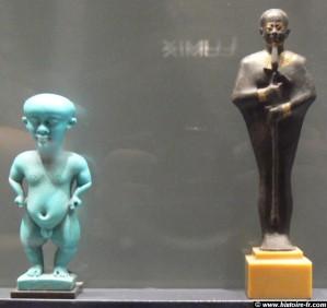 Statuettes à l'effigie du dieu Ptah ptah musee louvre