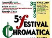 vendredi soir 20h30 Oyonnax premier concert Chromatica week-end