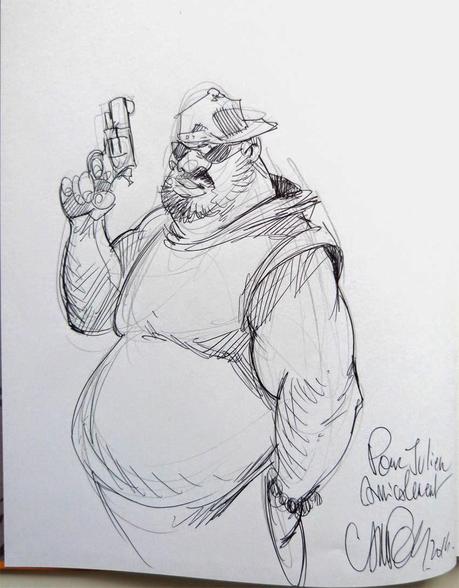 Dédicace de Karma Salsa tome1 par Fred Campoy