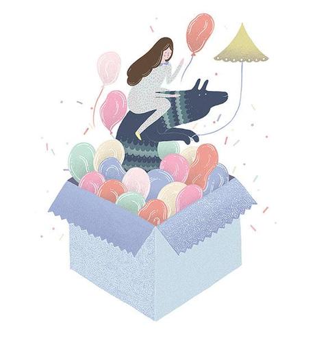 Dream-like illustrations by Marina Muun