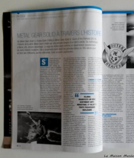 Histoire MGS Magazine