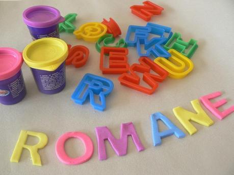 Alphabet alphabet_pate à modeler
