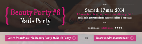 Un peu de douceur avec un apéro beauté, Nails Party #6