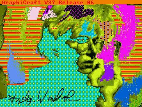 Des créations inédites d'Andy Warhol découvertes sur des disquettes Amiga 