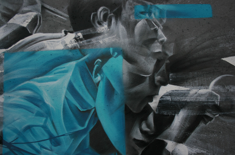 Aaron Lil-Hill et les portraits en mouvement, New Jersey, Etats-Unis - Street Art