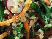 Salade quinoa boulgour herbes