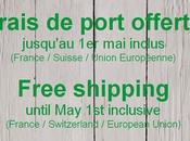 Frais port offerts Free shipping