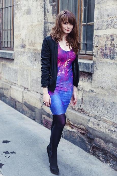 look robe galaxy