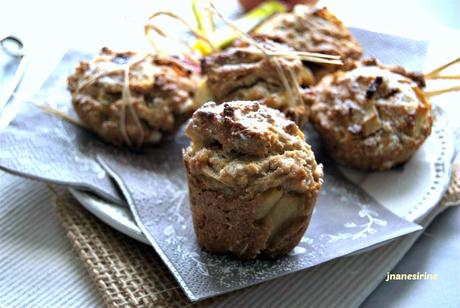 Muffins briochés à la pomme et au carambar