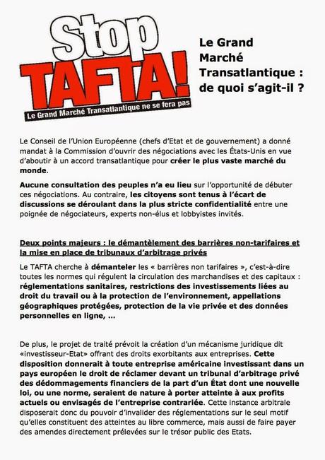 collectif rochelais STOP TAFTA