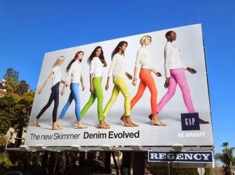 gap denim evolved skimmer billboard