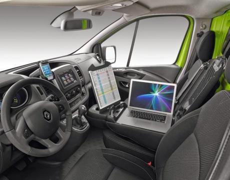 Une place pour votre iPhone, iPad, Mac dans le nouveau Renault Trafic