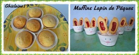 Muffins Lapin de Pâques