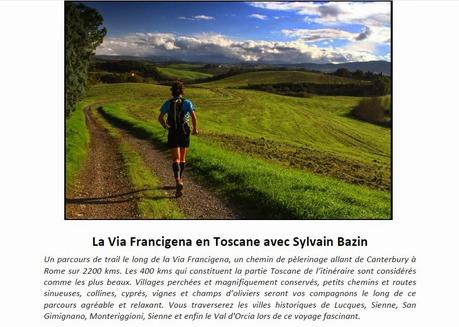 Via Francigena en Toscane: venez courir avec moi! Du 26 octobre au 2 novembre!