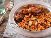 Poulet Swahili Courgettes