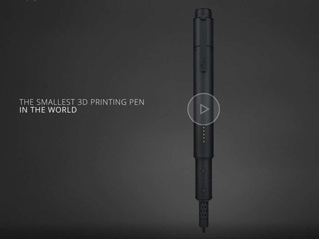 Ce stylo permet d'écrire dans les airs en créant des impressions 3D