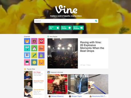 twitter vine videos Vine devient le portail de référence de la vidéo de 6 secondes